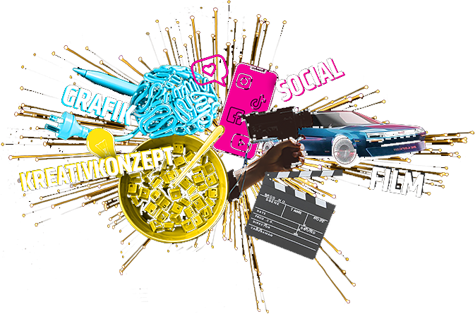 Grafik Kreativkonzept Social Film